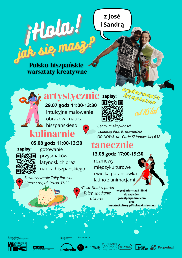 materiały organizatora