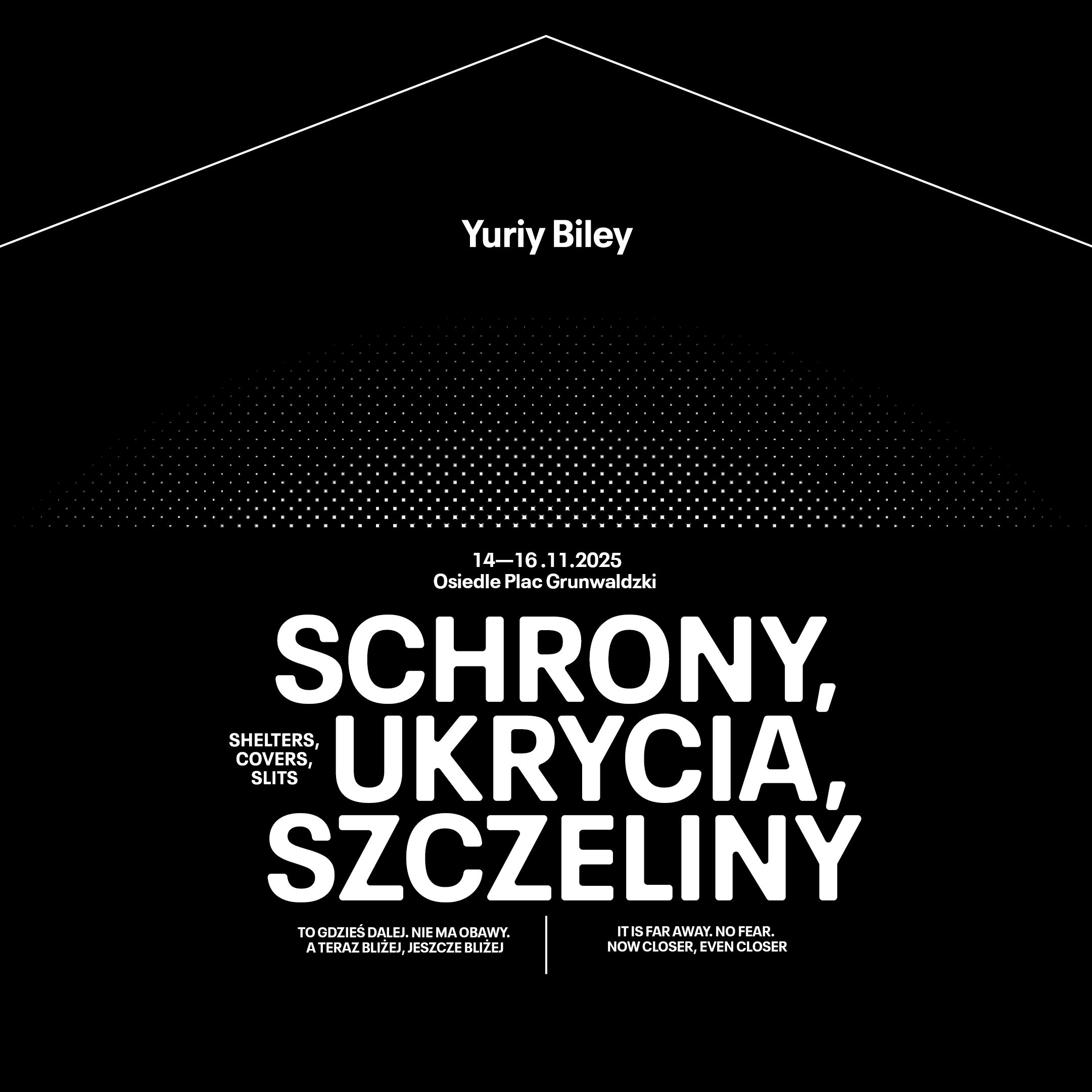 „SCHRONY, UKRYCIA, SZCZELINY” – znamy pełny program na 14-16 listopada