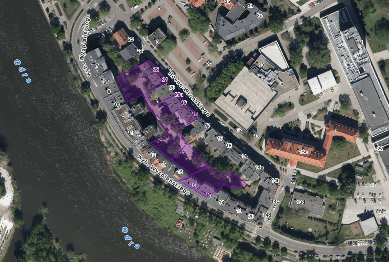 Jakie będą podwórka przy Hoene-Wrońskiego?